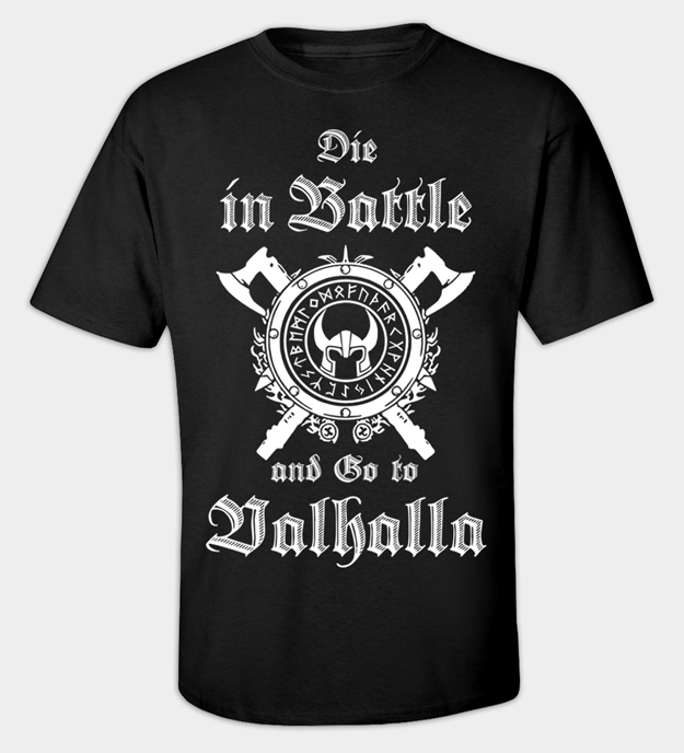 Camiseta Go to Valhalla