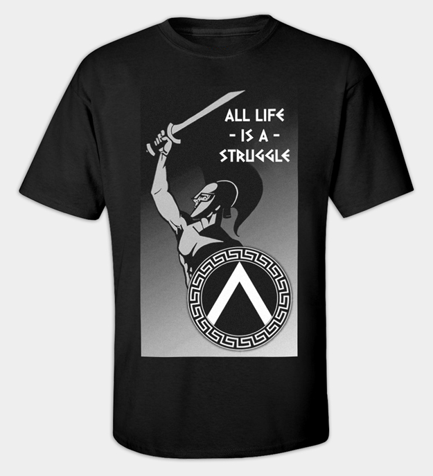 Camiseta Guerreiro Espartano