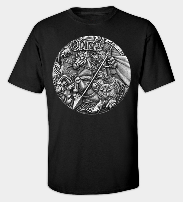 Camiseta Moeda de Odin