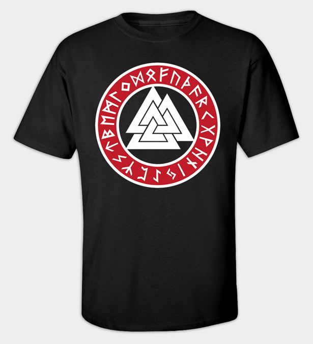Camiseta Valknut Rúnico