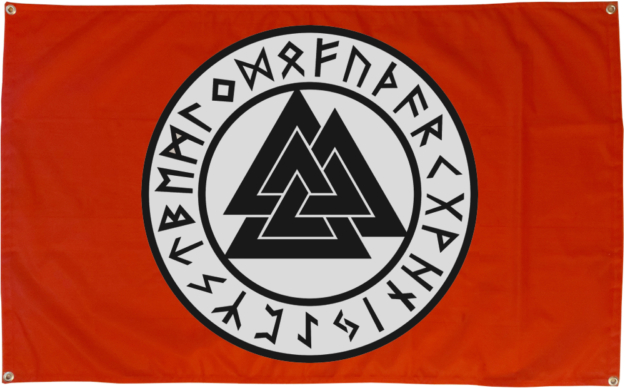 Bandeira Valknut