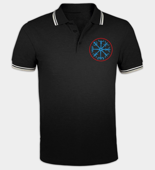 Polo bordada Vegvisir