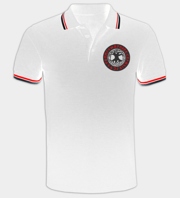 Polo bordada Yggdrasil
