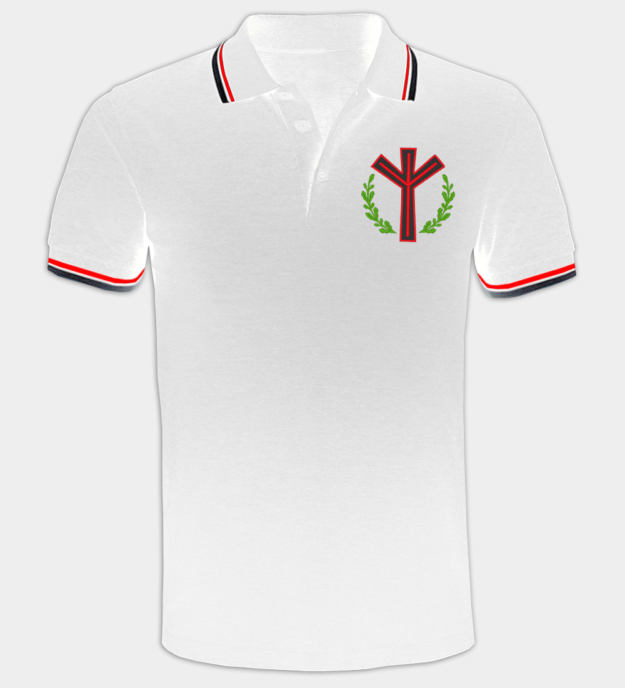 Polo bordado Runa Algiz