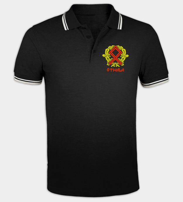 Polo bordado Runa Othala