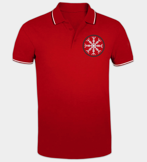 Polo bordado Elmo do Terror