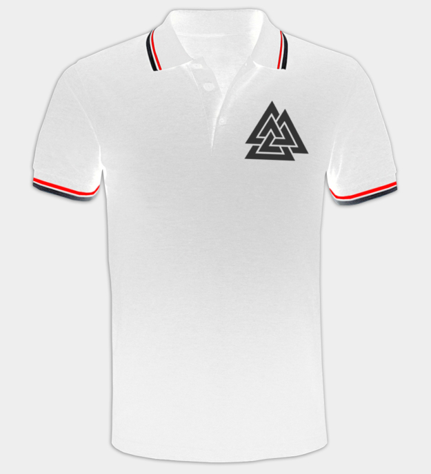 Polo bordado Valknut