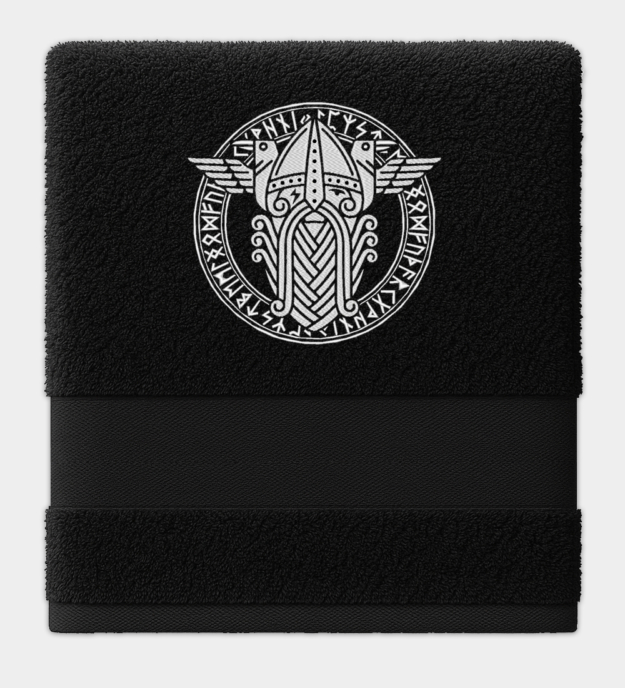 Toalha Bordada Odin / Wotan
