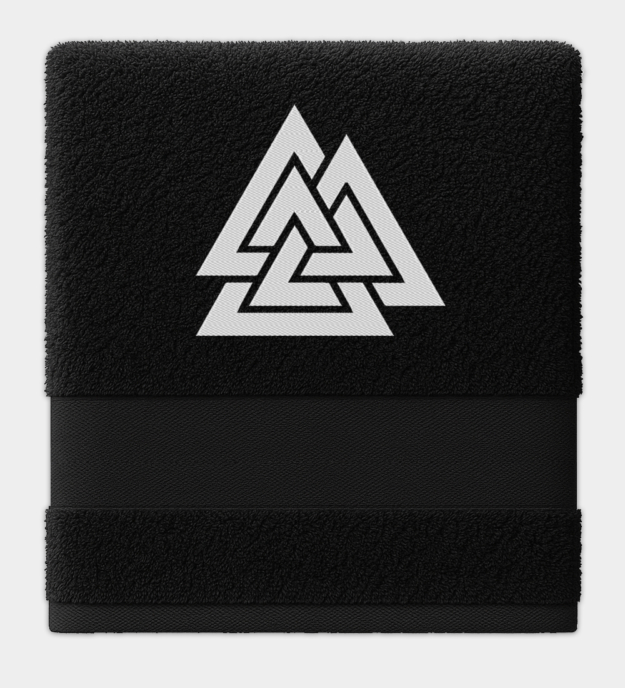 Toalha Bordada Valknut