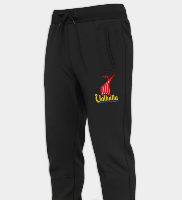 Calças jogger bordadas Drakkar Valhalla