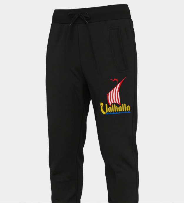 Calças jogger bordadas Drakkar Vikingo
